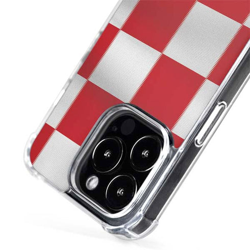 Croatia Soccer Flag iPhone 14 Pro Max MagSafe Case